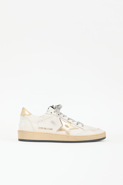 Golden Goose Leather Ball Star Sneaker