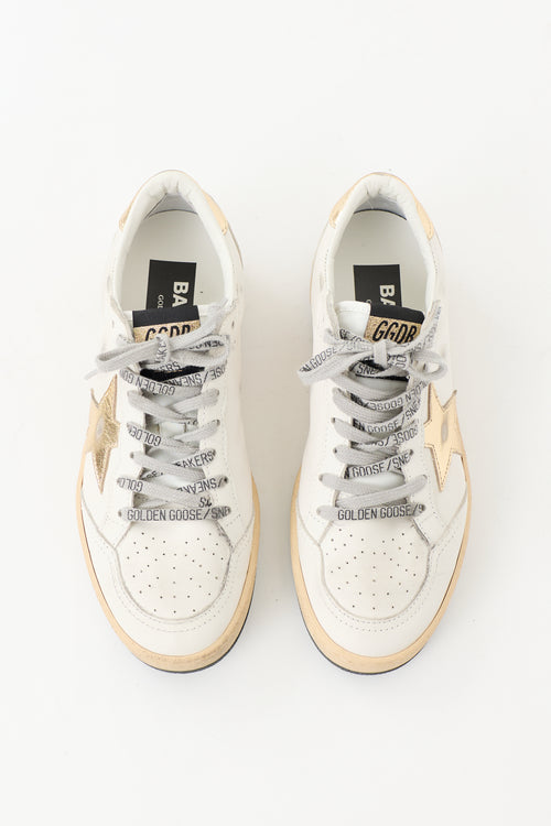 Golden Goose Leather Ball Star Sneaker