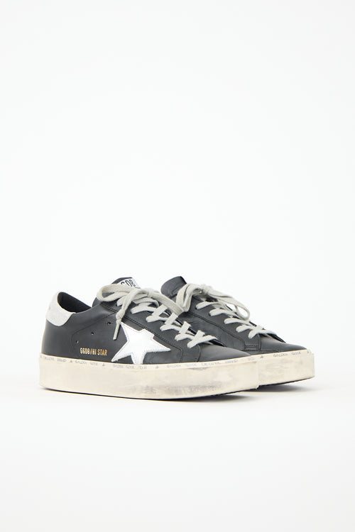 Golden Goose Leather Hi Star Sneaker