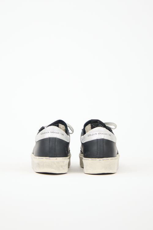 Golden Goose Leather Hi Star Sneaker