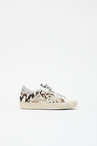 Golden Goose Leather Hi Star Sneaker