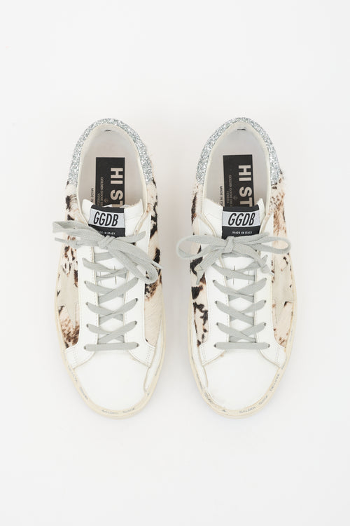 Golden Goose Leather Hi Star Sneaker
