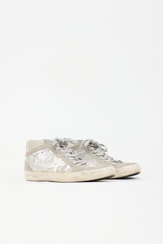 Golden Goose Leather Mid Star Sneaker