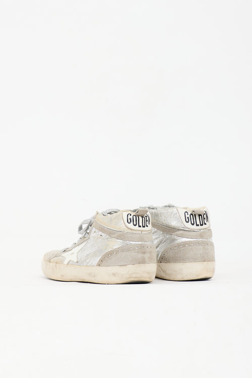 Golden Goose Leather Mid Star Sneaker