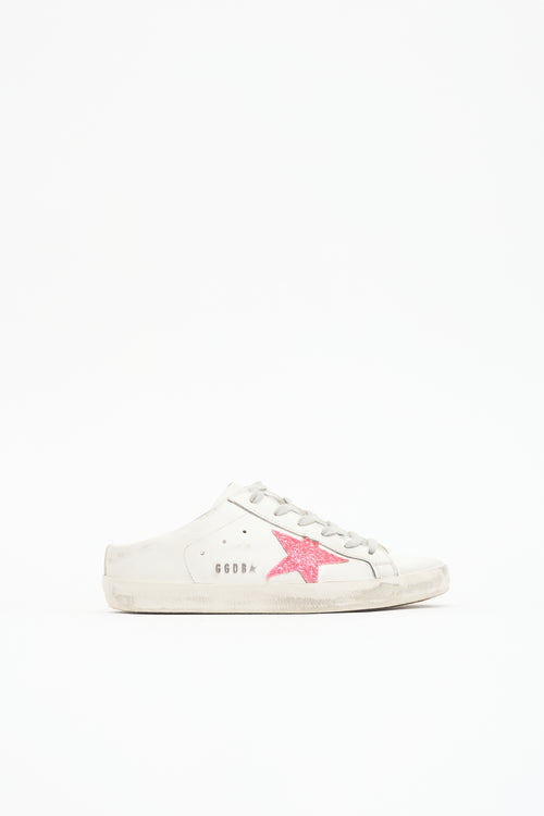 Golden Goose Leather Super Star Sneaker Mule