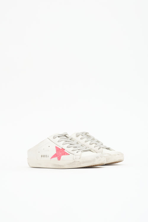 Golden Goose Leather Super Star Sneaker Mule