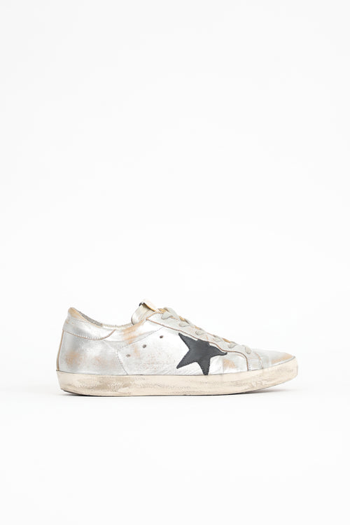 Golden Goose Leather Superstar Sneaker