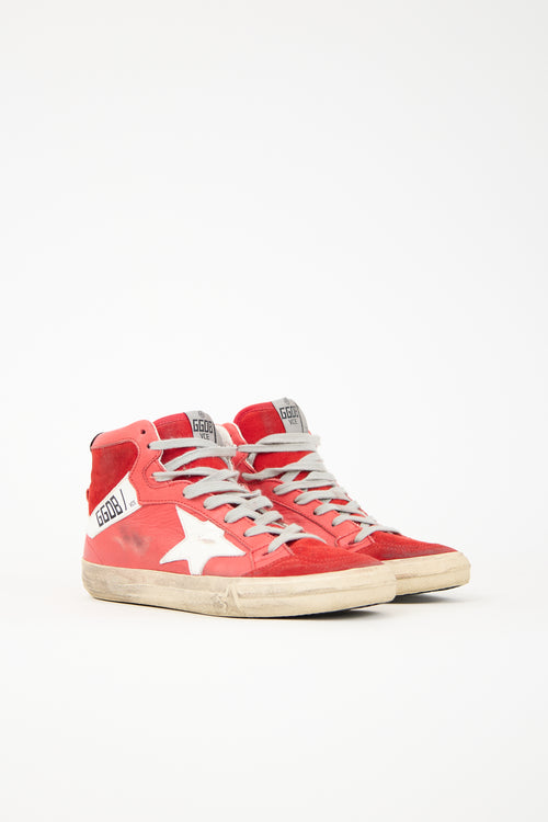 Golden Goose Leather & Suede 2.12 Sneaker