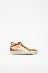 Golden Goose Leather & Suede Mid Star Sneaker