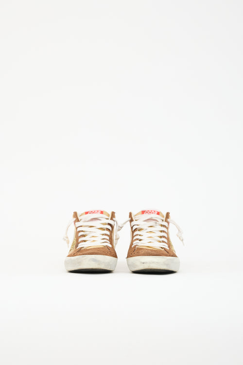 Golden Goose Leather & Suede Mid Star Sneaker