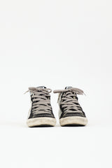 Golden Goose Leather & Suede Slide Sneaker