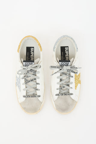 Golden Goose Leather & Suede Super Star Sneaker
