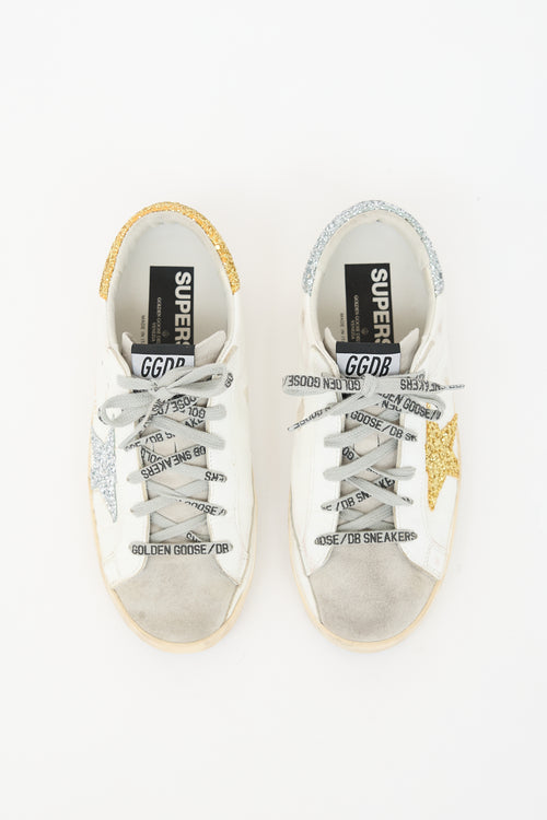 Golden Goose Leather & Suede Super Star Sneaker