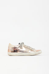 Golden Goose Metallic Super Star Sneaker
