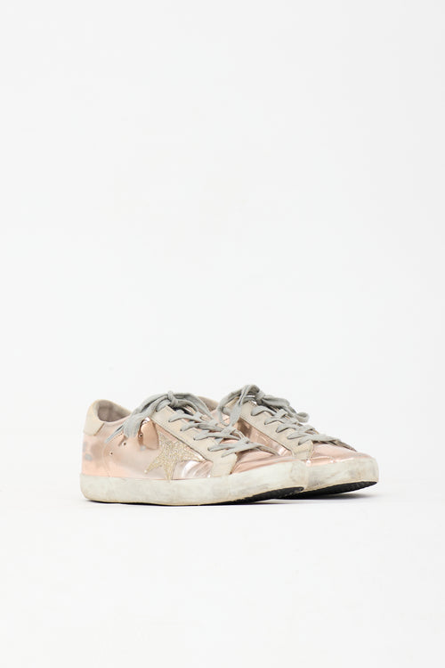 Golden Goose Metallic Super Star Sneaker
