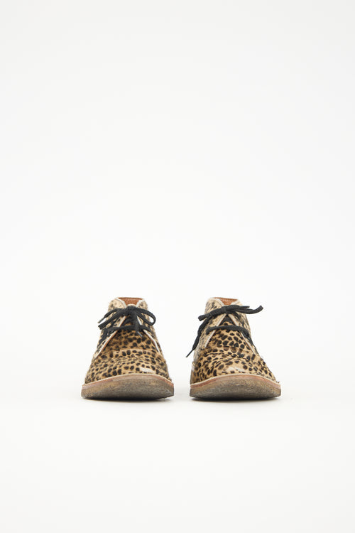Golden Goose Printed Hair City Boot