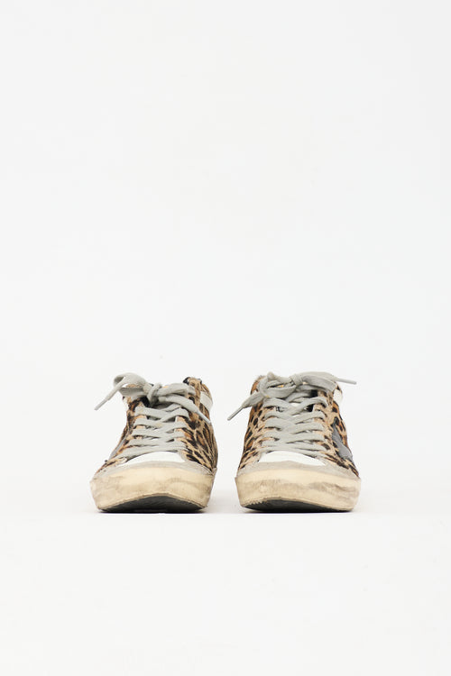 Golden Goose Printed Mid Star Sneaker