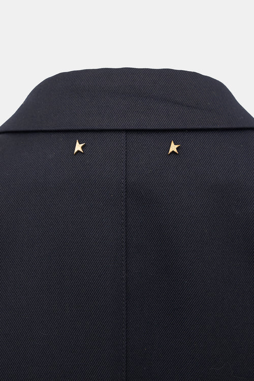 Golden Goose Twill Single Button Blazer