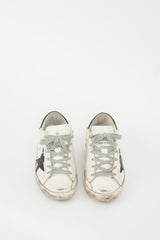 Golden Goose White & Black Superstar Sneaker