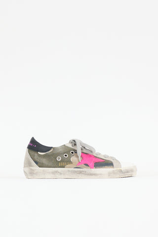 Golden Goose Camo Superstar Sneaker