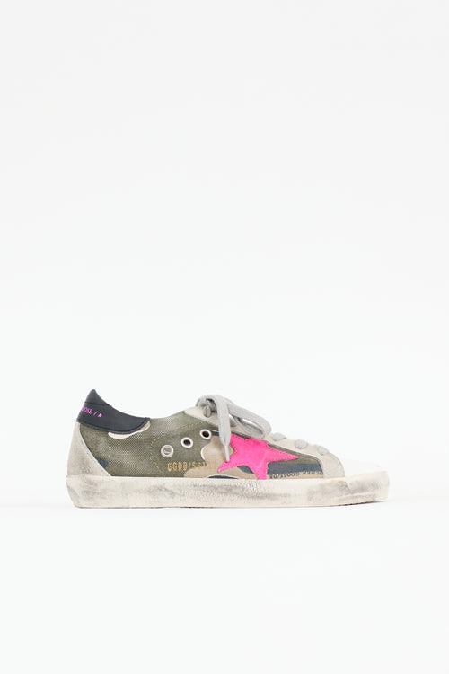 Golden Goose Camo Superstar Sneaker