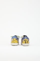 Golden Goose Embossed Leather Super Star Sneaker