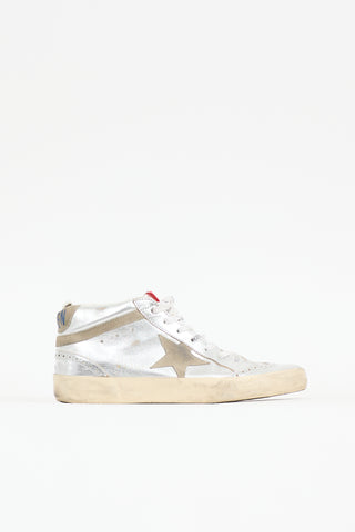 Golden Goose Leather MidStar Sneaker