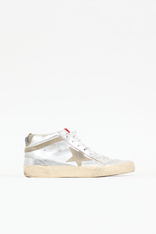 Golden Goose Leather MidStar Sneaker