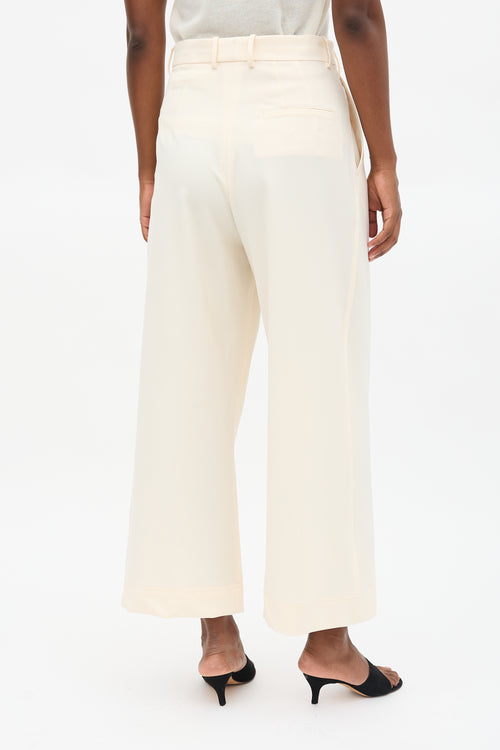 Goop Wool Pleated Trouser