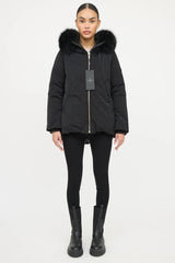 Gorski Fur Trim Down Jacket