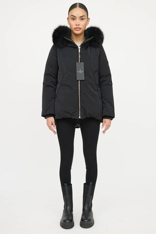 Gorski Fur Trim Down Jacket