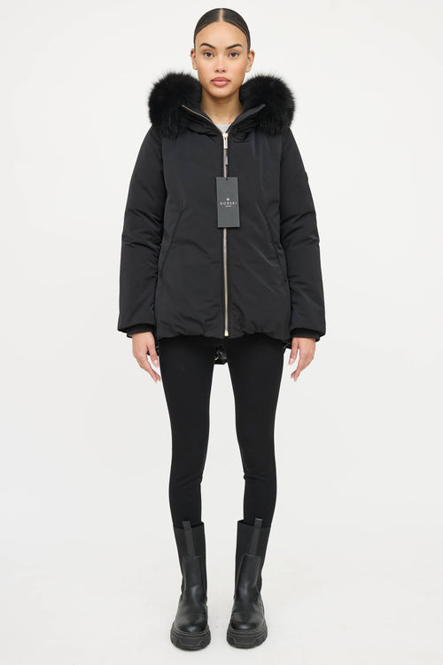 Gorski Fur Trim Down Jacket