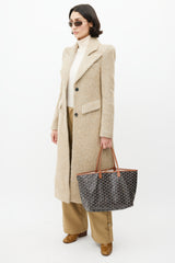 Goyard Black & Brown Saint Louis PM Tote Bag