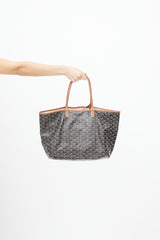 Goyard Black & Brown Saint Louis PM Tote Bag