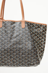 Goyard Black & Brown Saint Louis PM Tote Bag