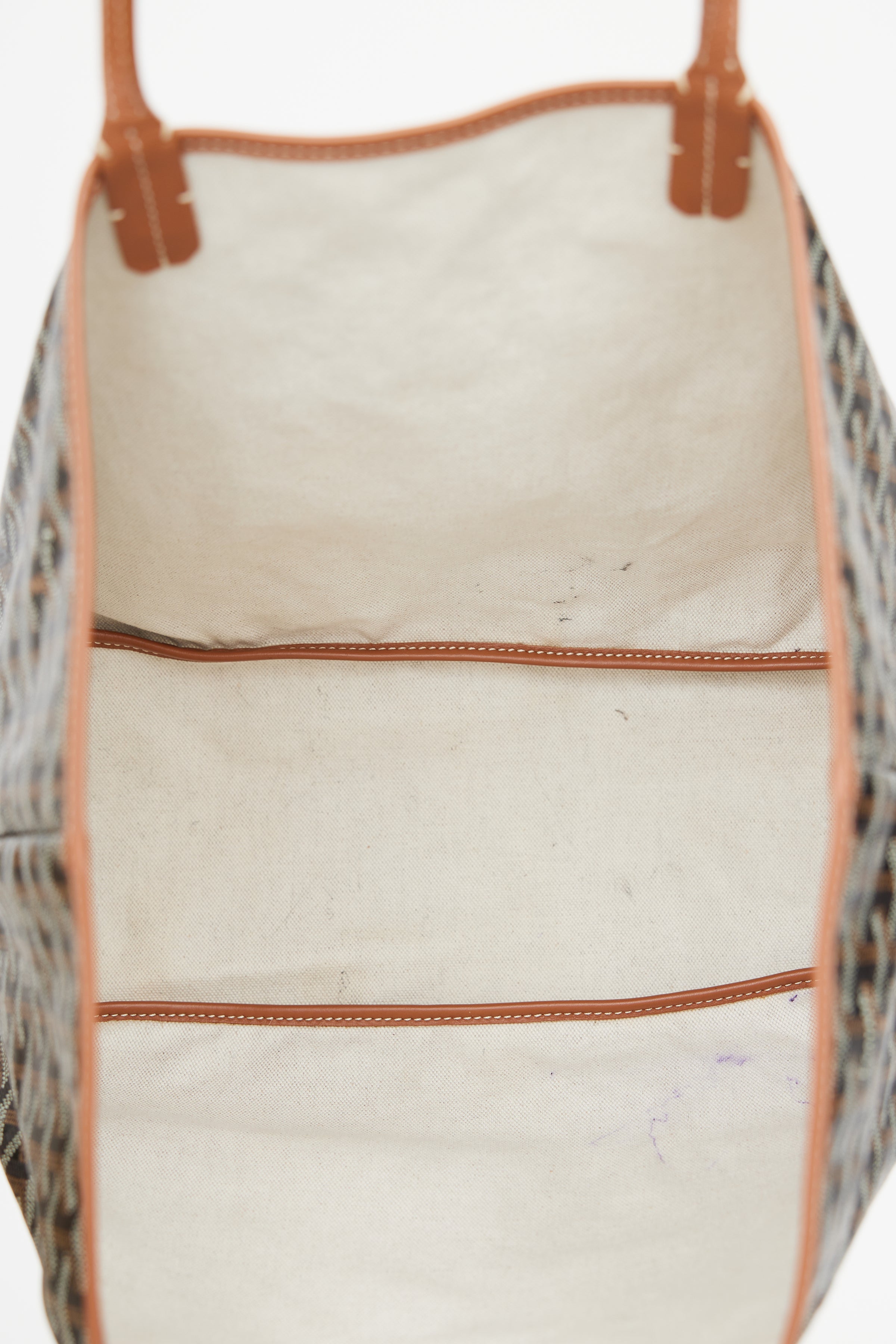 Goyard // Black & Brown Goyardine Canvas Artois Tote Bag – VSP Consignment