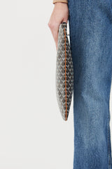 Goyard Black Goyardine Cenat GM Pouch
