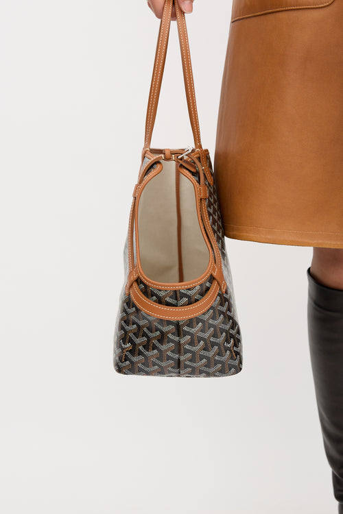 Goyard Goyardine Canvas Chien Gris Bag