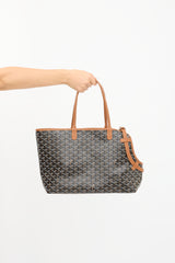 Goyard Goyardine Canvas Chien Gris Bag