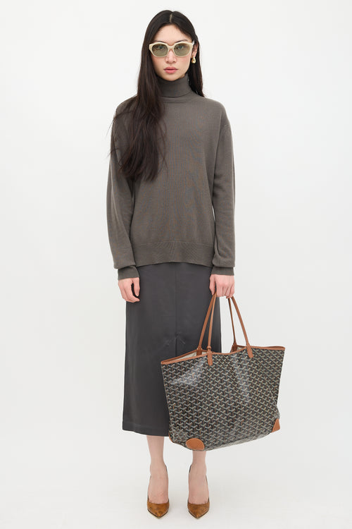 Goyard Goyardine St. Louis PM Tote Bag