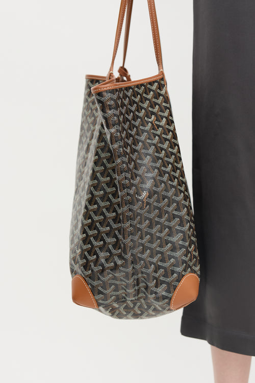 Goyard Goyardine St. Louis PM Tote Bag