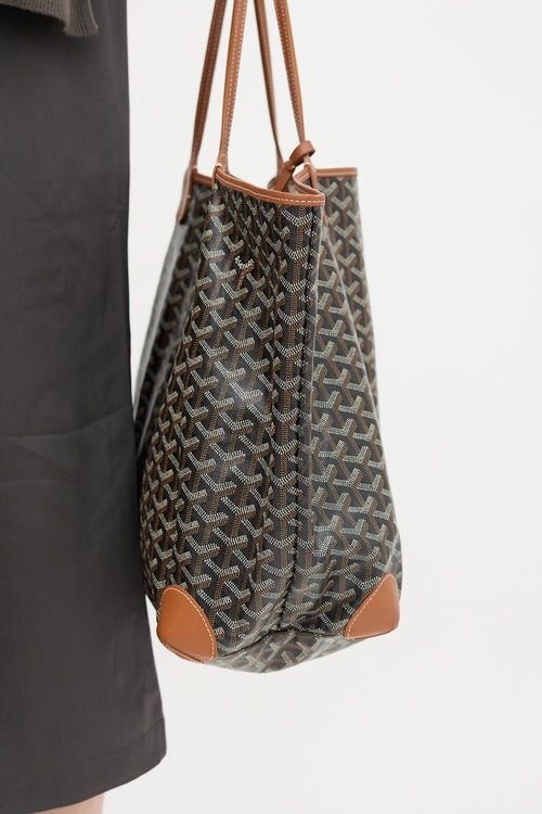 Goyard Goyardine St. Louis PM Tote Bag