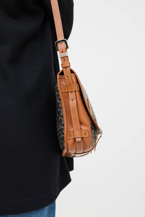 Goyard Goyardine Belvedere MM Bag