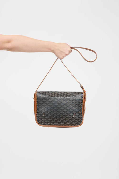 Goyard Goyardine Belvedere MM Bag