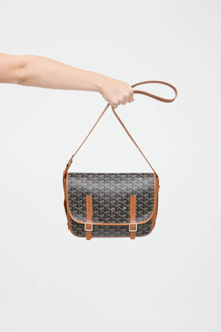 Goyard Goyardine Belvedere MM Bag