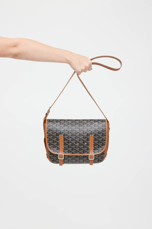 Goyard Goyardine Belvedere MM Bag