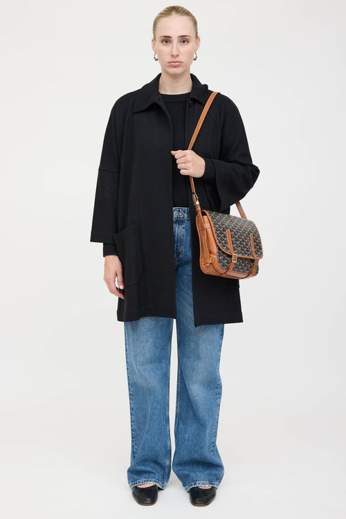 Goyard Goyardine Belvedere MM Bag