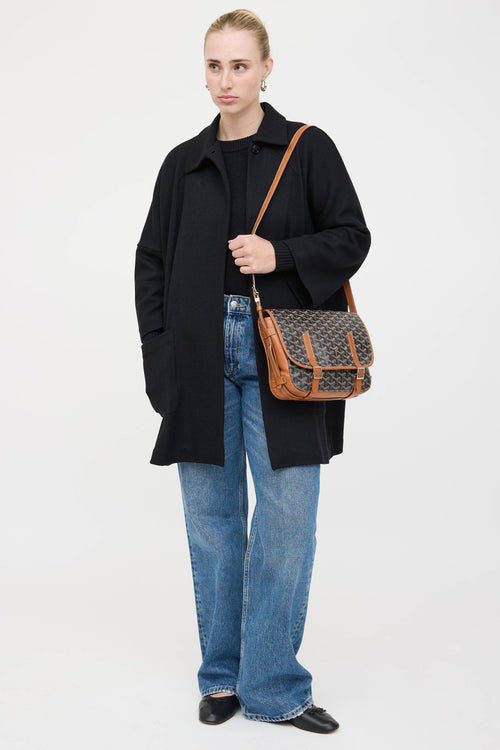 Goyard Goyardine Belvedere MM Bag