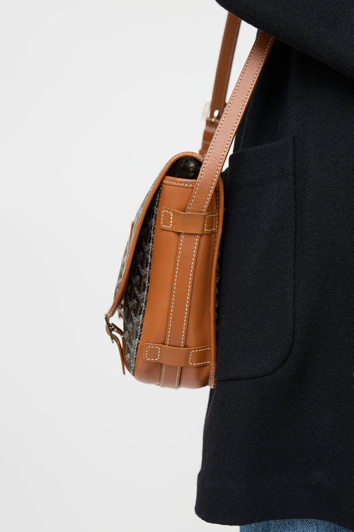 Goyard Goyardine Belvedere MM Bag