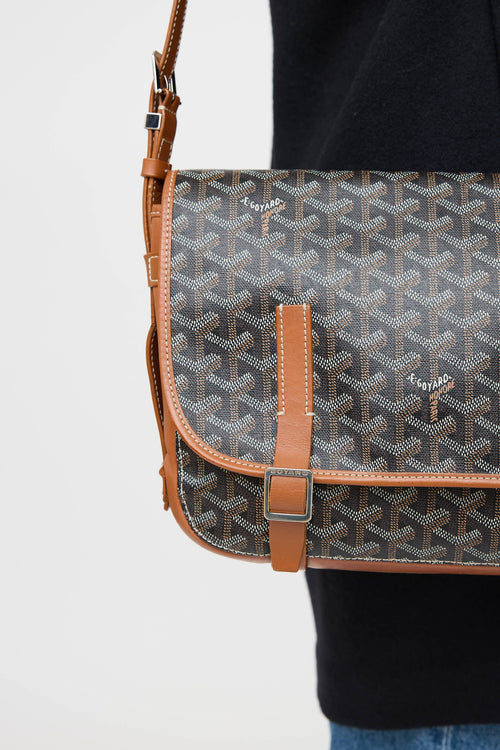 Goyard Goyardine Belvedere MM Bag
